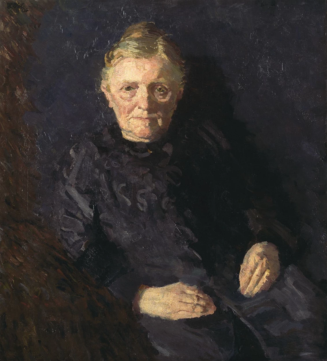 Ritratto della madre, 1906 - Hamburger Kunsthalle, Hamburg